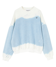 【NOMARHYTHM TEXTILE/ノーマリズムテキスタイル】HandDyed Reverse Twist Sweat