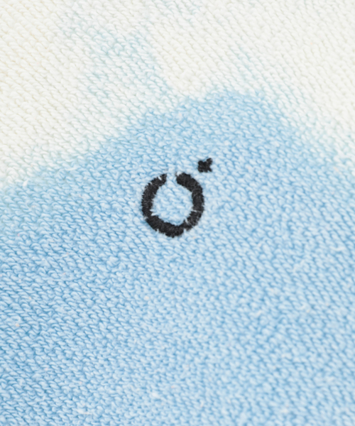 SOFFITTO(ソフィット)の「【NOMARHYTHM TEXTILE/ノーマリズムテキスタイル】HandDyed Reverse Twist Sweat(スウェット・レディース・サックスブルー・FREE)」の6枚目の写真
