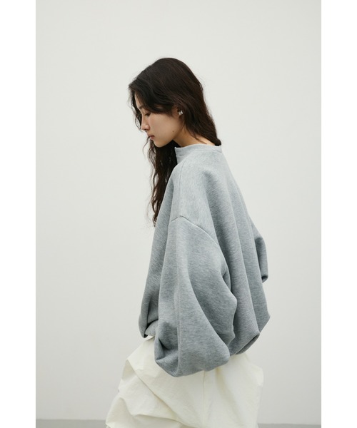STYLEMIXER(スタイルミキサー)の「フロントジップダンボールスウェット(スウェット・レディース・ホワイト/グレー/ネイビー・FREE)」の11枚目の写真