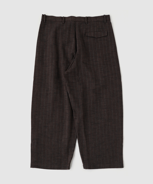 EDIFICE（エディフィス）の「WRIGHT&DOYLE（ライト＆ドイル）HERES TROUSERS（スラックス・メンズ・ボルドー・4/3/2）」の2枚目の写真