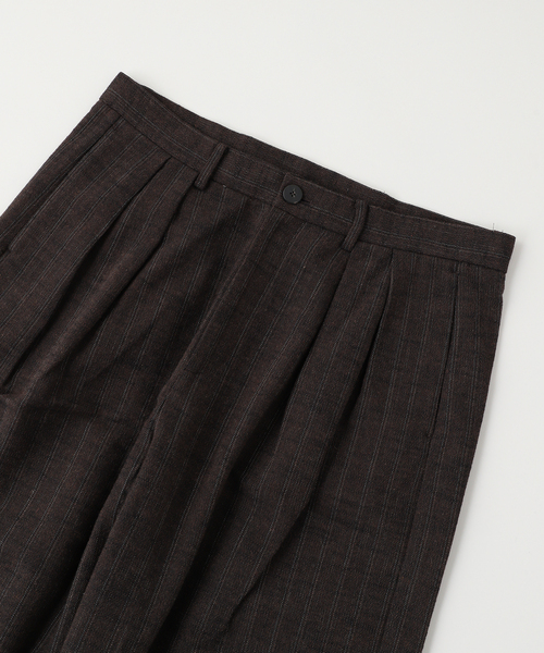 EDIFICE（エディフィス）の「WRIGHT&DOYLE（ライト＆ドイル）HERES TROUSERS（スラックス・メンズ・ボルドー・4/3/2）」の3枚目の写真