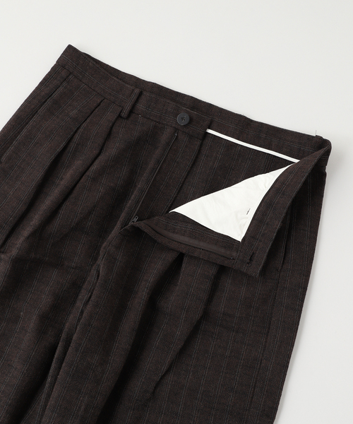EDIFICE（エディフィス）の「WRIGHT&DOYLE（ライト＆ドイル）HERES TROUSERS（スラックス・メンズ・ボルドー・4/3/2）」の5枚目の写真