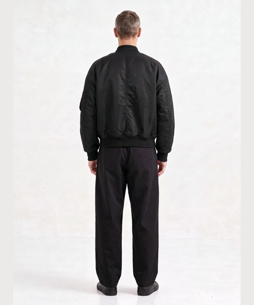 MIHARAYASUHIRO(ミハラヤスヒロ)の「【MIHARAYASUHIRO/ミハラヤスヒロ】COMBINED STADIUM×BOMBER BL(ブルゾン・メンズ・ブラック・44)」の4枚目の写真