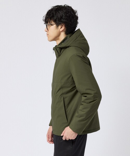 TAKEO KIKUCHI(タケオキクチ)の「マイクロリップボンディング ショートブルゾン(ブルゾン・メンズ・ブラック/カーキ・02/03/04)」の12枚目の写真