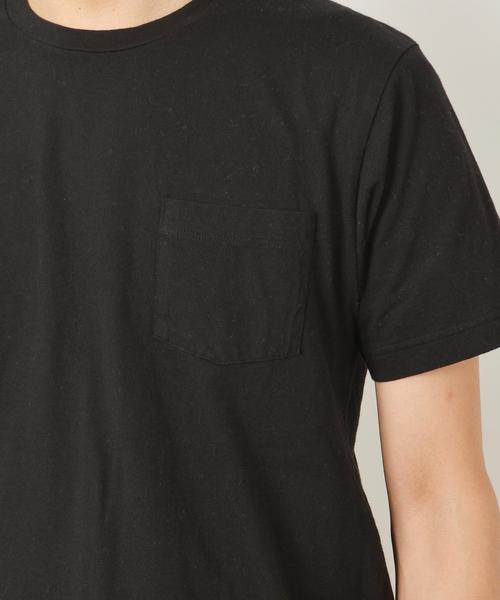 SHIPS Days（シップスデイズ）の「SHIPS Days STANDARD: ソフトコットン クルーネック Tシャツ■（Tシャツ/カットソー・メンズ・ネイビー/ホワイト/ライトグレー/ブラック・MEDIUM/LARGE/SMALL）」の6枚目の写真