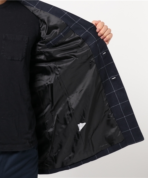 THE CASUAL（カジュアル）の「ウールチェスターコート（チェスターコート・メンズ・ワイン/ブラック/オリーブ/キャメル/チャコール/ネイビー/ブルー系その他/チェック/グレー/ベージュ・L/XL/S/M）」の18枚目の写真