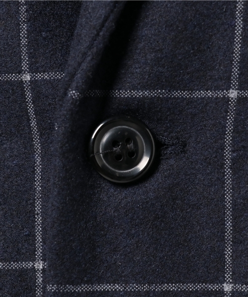 THE CASUAL（カジュアル）の「ウールチェスターコート（チェスターコート・メンズ・ワイン/ブラック/オリーブ/キャメル/チャコール/ネイビー/ブルー系その他/チェック/グレー/ベージュ・L/XL/S/M）」の11枚目の写真