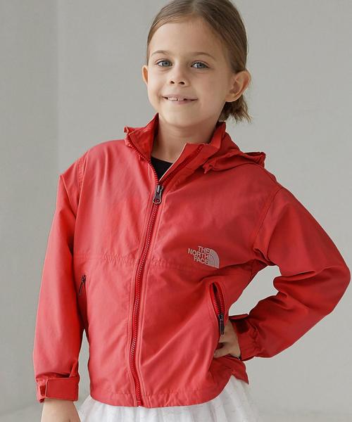THE NORTH FACE(ザノースフェイス)の「【THE NORTH FACE(ノースフェイス)】コンパクト ジャケット(その他アウター・キッズ・ピンク/ブラック・100cm/130cm/120cm/110cm)」の1枚目の写真