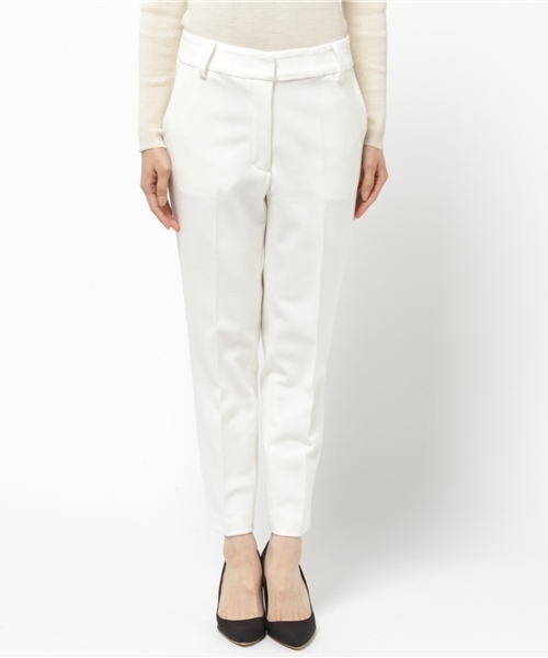 N.(N. Natural Beauty Basic)(エヌエヌナチュラルビューティーベーシック)の「ウォームアップセンタープレスパンツ(その他パンツ・レディース・ホワイト/ブラック/グレー/ベージュ・MEDIUM/SMALL)」の5枚目の写真