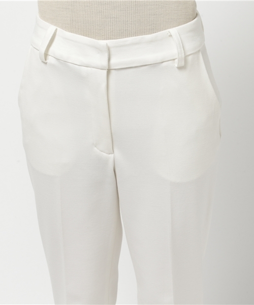 N.(N. Natural Beauty Basic)(エヌエヌナチュラルビューティーベーシック)の「ウォームアップセンタープレスパンツ(その他パンツ・レディース・ホワイト/ブラック/グレー/ベージュ・MEDIUM/SMALL)」の8枚目の写真