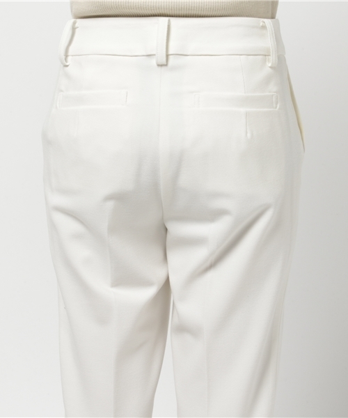 N.(N. Natural Beauty Basic)(エヌエヌナチュラルビューティーベーシック)の「ウォームアップセンタープレスパンツ(その他パンツ・レディース・ホワイト/ブラック/グレー/ベージュ・MEDIUM/SMALL)」の9枚目の写真