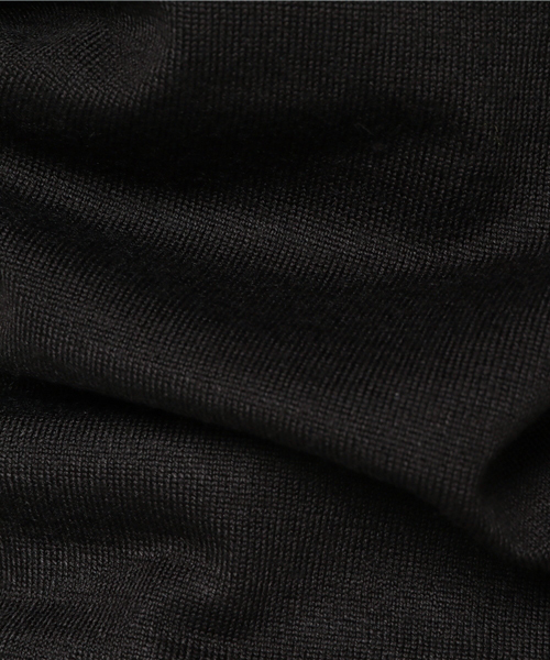 REAL CUBE（リアルキューブ）の「冬素材なのに洗える！ウォッシャブルウールタートルネックニット（ニット/セーター・レディース・ワイン/ブラック/ベージュ/オフホワイト/グレー・40/42/36/38）」の12枚目の写真