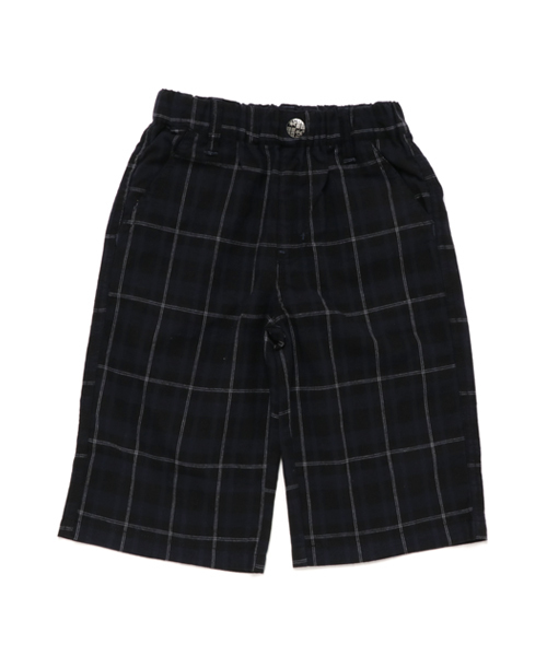 ikka（イッカ）の「【キッズ】チェックハーフパンツ（110～160cm）（その他パンツ・キッズ・ネイビー/ダークグリーン/グレー・150cm/160cm/120cm/130cm/110cm/140cm）」の13枚目の写真