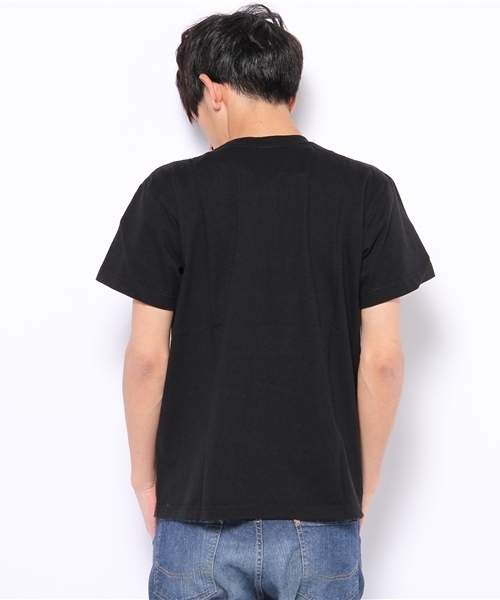 VISION STREET WEAR（ヴィジョンストリートウェア）の「∴VISION LEOPARD LOGO TEE（Tシャツ/カットソー・メンズ・ホワイト/ブラック/ライトイエロー・MEDIUM/LARGE）」の5枚目の写真