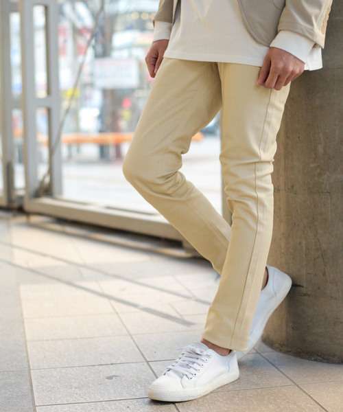 AZbyjunhashimoto_（エーゼイバイジュンハシモト）の「【AZ by junhashimoto】スキニーフィットパンツ（その他パンツ・メンズ・ネイビー/ホワイト/ライトグレー/ブラック/ベージュ・LARGE/MEDIUM/SMALL/X-LARGE）」の4枚目の写真