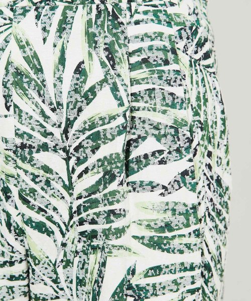 RIVE DROITE（リヴドロワ）の「【パームリーフ】タックパンツ（その他パンツ・レディース・カーキ/グリーン・FREE）」の11枚目の写真