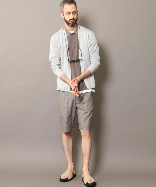 BEAUTY&YOUTH UNITED ARROWS（ビューティーアンドユースユナイテッドアローズ）の「BY ウォッシャブル ノーボタン カーディガン ◆（カーディガン/ボレロ・メンズ・ケリー/ベージュ/ネイビー/ライトグレー・SMALL/LARGE/MEDIUM/X-LARGE）」の11枚目の写真