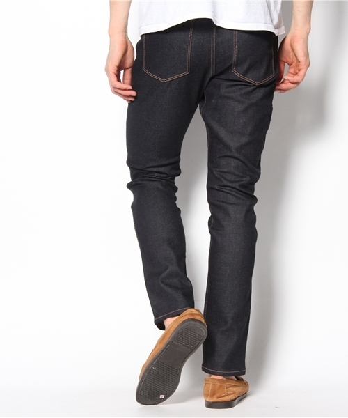 WEGO（ウィゴー）の「WEGO/テーパードデニム（デニムパンツ・メンズ・ダークインディゴブルー・MEDIUM/LARGE）」の3枚目の写真