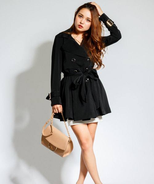 LIPSERVICE（リップサービス）の「LADY TRENCH コート（トレンチコート