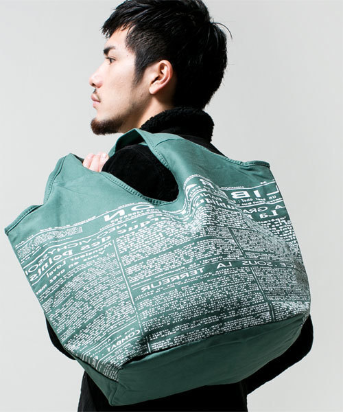 NANO universe（ナノユニバース）の「オリジナルバルーントートver.2（トートバッグ・メンズ・オフホワイト/ブラック/カーキ/ブルー/レッド/ネイビー/ライトグレー・FREE）」の5枚目の写真