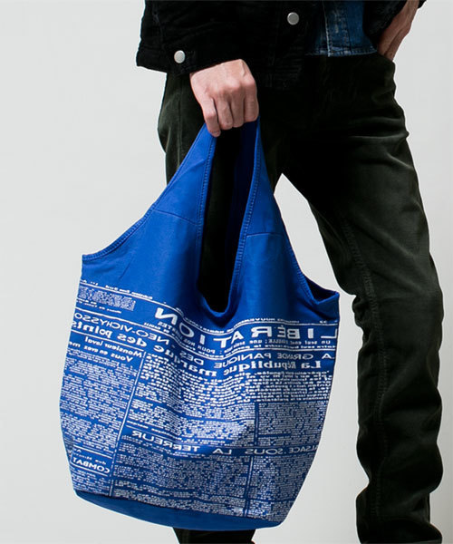 NANO universe（ナノユニバース）の「オリジナルバルーントートver.2（トートバッグ・メンズ・オフホワイト/ブラック/カーキ/ブルー/レッド/ネイビー/ライトグレー・FREE）」の7枚目の写真