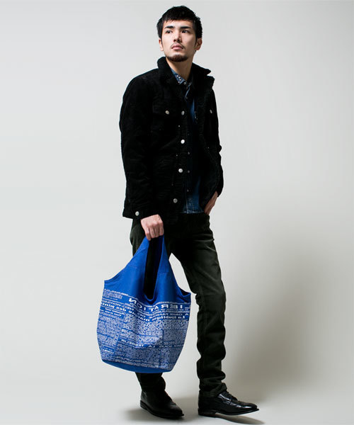 NANO universe（ナノユニバース）の「オリジナルバルーントートver.2（トートバッグ・メンズ・オフホワイト/ブラック/カーキ/ブルー/レッド/ネイビー/ライトグレー・FREE）」の15枚目の写真