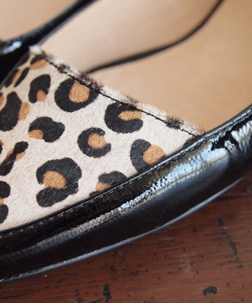 BEAUTY&YOUTH UNITED ARROWS(ビューティーアンドユースユナイテッドアローズ)の「BYTF ∵エナメルヘアーコンビポインテッドフラットシューズ ◆§4(その他シューズ・レディース・ブラック/ブラウン・36/36.5/37/37.5/38)」の6枚目の写真