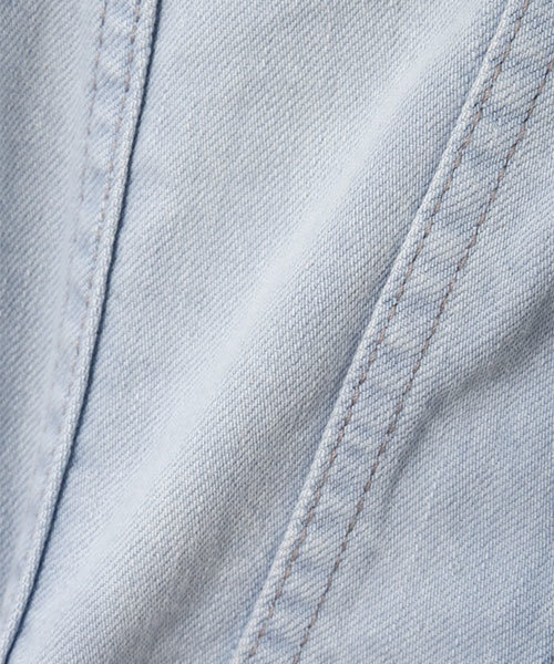 JILL STUART（ジルスチュアート）の「◆《JILL JEAN》キャンディスリーブデニムジャケット（ブルゾン・レディース・ホワイト/ブルー・SMALL/MEDIUM）」の12枚目の写真