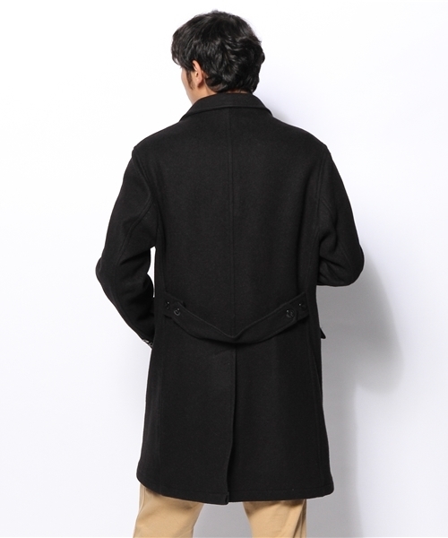 BEAUTY&YOUTH UNITED ARROWS(ビューティーアンドユースユナイテッドアローズ)の「<FIDELITY> TAILOR COAT BY SPECIAL/チェスターコート(ステンカラーコート・メンズ・ロイヤルブルー/ブラック・LARGE/SMALL/MEDIUM)」の5枚目の写真