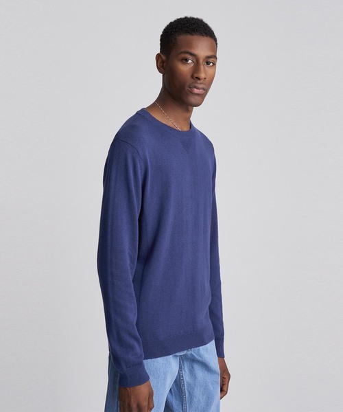 Saturdays NYC（サタデーズ ニューヨークシティ ）の「Everyday Classic Sweater（ニット/セーター・メンズ・ブルー・L/X-SMALL/X-LARGE/S/M）」の3枚目の写真