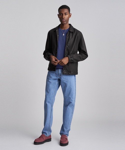 Saturdays NYC（サタデーズ ニューヨークシティ ）の「Everyday Classic Sweater（ニット/セーター・メンズ・ブルー・L/X-SMALL/X-LARGE/S/M）」の5枚目の写真