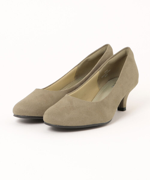ALETTA(アレッタ)の「ALETTA-アレッタ- 究極のプレーンパンプス -ラウンドトゥ5cmヒール-(パンプス・レディース・ブラック/ブラック系その他/グレイッシュベージュ/サーモンピンク/ローズ/ブルー系その他/ベージュ系その他/マスタード/クリアブラック/グレー/インディゴブルー/アッシュブラウン/その他/シルバー系その他/スモークピンク/ダークブラウン/杢グレー/トップグレー/ライトグレー/ブラック系/ナチュラル/アッシュグレー・22.5cm/23.0cm/23.5cm/24.0cm/24.5cm/25.0cm/22.0cm/25.5cm/26.0cm/21.5cm)」の6枚目の写真