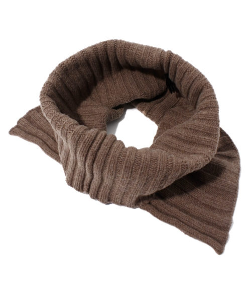 MIDWEST（ミッドウエスト）の「MID by MIDWEST  ネックウォーマスリットエアー（ネックウォーマー/スヌード・メンズ・ブラック/ダークグレー/ブラウン・FREE）」の8枚目の写真