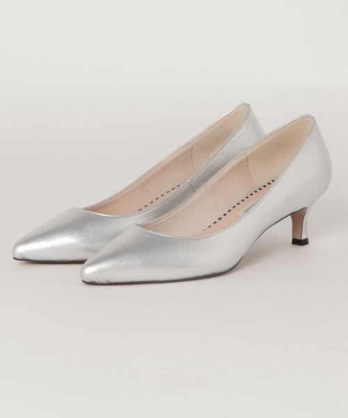 PICHE ABAHOUSE（ピシェ アバハウス）の「【別注】5.5cmプレーンパンプス（パンプス・レディース・その他2/シルバー・36/40/35/39/38）」の2枚目の写真