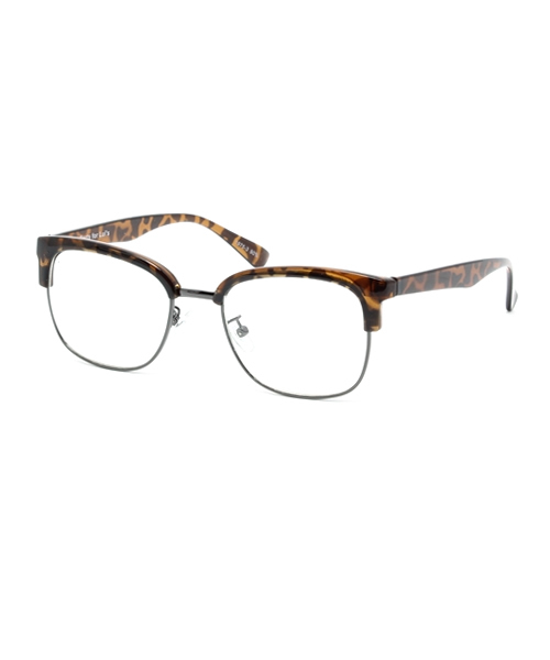 Lui's(ルイス)の「Lui's 伊達めがね(メガネ・メンズ・ブラック/ブラウン・FREE)」の2枚目の写真