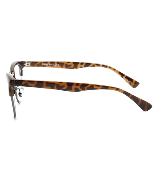 Lui's(ルイス)の「Lui's 伊達めがね(メガネ・メンズ・ブラック/ブラウン・FREE)」の3枚目の写真