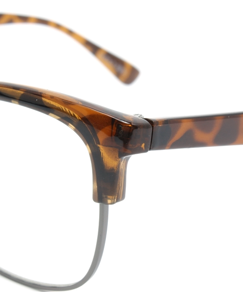 Lui's(ルイス)の「Lui's 伊達めがね(メガネ・メンズ・ブラック/ブラウン・FREE)」の7枚目の写真