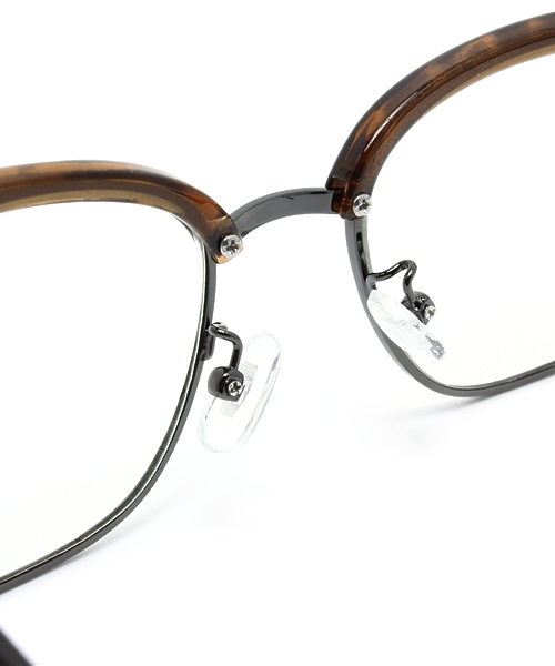 Lui's(ルイス)の「Lui's 伊達めがね(メガネ・メンズ・ブラック/ブラウン・FREE)」の6枚目の写真