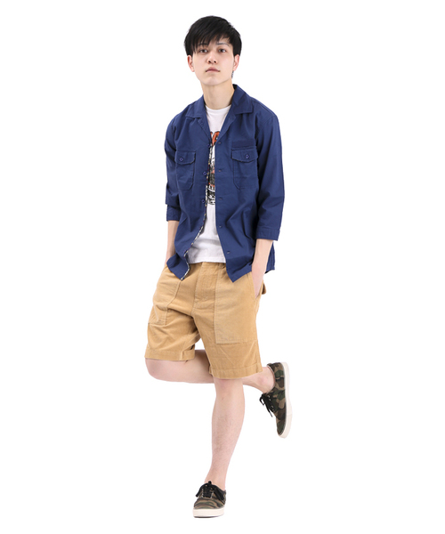 WEGO（ウィゴー）の「WEGO/サマーコールショーツ（その他パンツ・メンズ・ブラック/ダークグリーン/ネイビー/ホワイト/ベージュ/ターコイズブルー/その他1・MEDIUM/LARGE）」の21枚目の写真