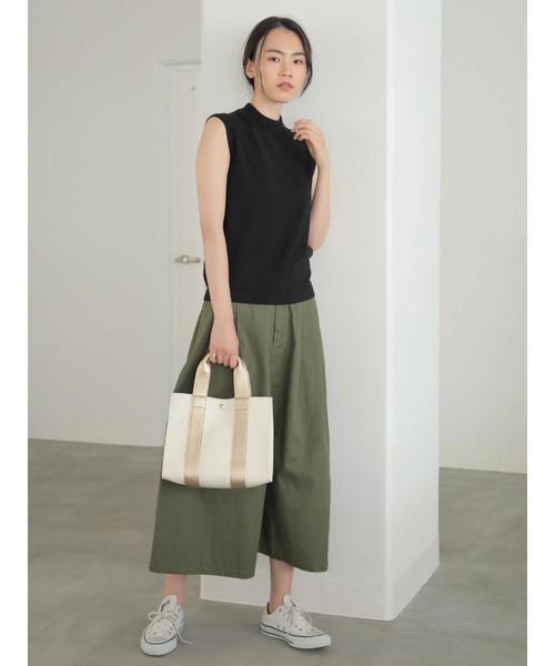 AMERICAN HOLIC（アメリカンホリック）の「綿ツイルバックポケットスカート（スカート・レディース・ライトベージュ/カーキ/ネイビー・L/M）」の14枚目の写真