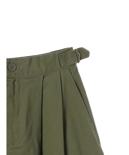 AMERICAN HOLIC（アメリカンホリック）の「綿ツイルバックポケットスカート（スカート・レディース・ライトベージュ/カーキ/ネイビー・L/M）」の6枚目の写真