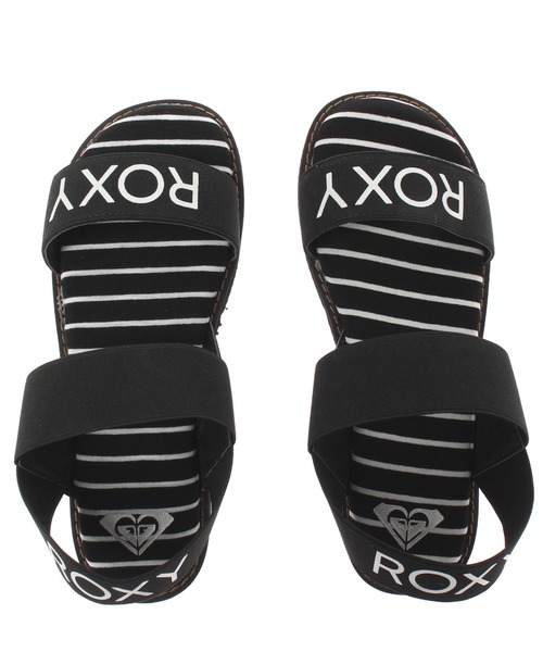 ROXY(ロキシー)の「SUN SEEKER/ロキシー サンダル ストラップ(サンダル・レディース・ホワイト/ブラック/シルバー・23cm/24cm/25cm)」の10枚目の写真