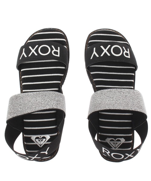ROXY(ロキシー)の「SUN SEEKER/ロキシー サンダル ストラップ(サンダル・レディース・ホワイト/ブラック/シルバー・23cm/24cm/25cm)」の7枚目の写真
