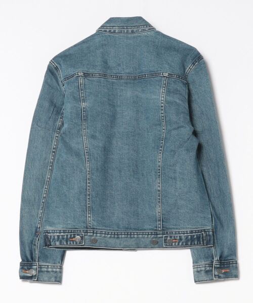 A.P.C.(アーペーセー)の「BLOUSON JEAN Ⅱ/DENIM BRUT DELAVE STRETCH(デニムジャケット・メンズ・ブルー系その他・SMALL/MEDIUM/X-SMALL/XX-SMALL/LARGE)」の12枚目の写真