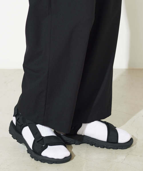 WEGO（ウィゴー）の「WEGO/クッションソールストラップサンダル（サンダル・メンズ・ブラック/パープル・SMALL/MEDIUM/LARGE）」の7枚目の写真