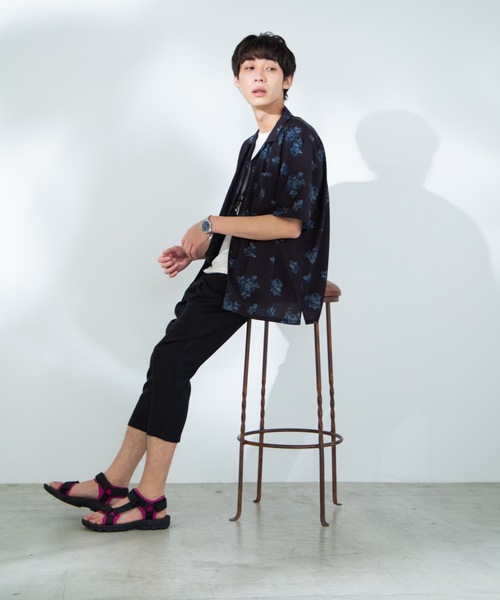 WEGO（ウィゴー）の「WEGO/クッションソールストラップサンダル（サンダル・メンズ・ブラック/パープル・SMALL/MEDIUM/LARGE）」の12枚目の写真