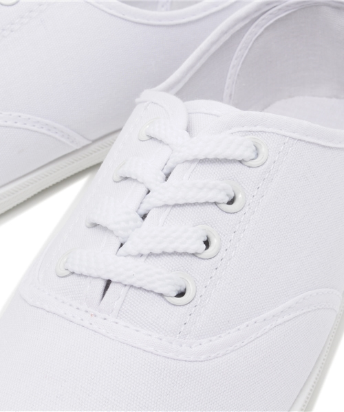 WEGO（ウィゴー）の「WEGO/キャンバススニーカー（スニーカー・レディース・ホワイト/ブラック/イエロー/ピンク/パープル・23.5/24.5）」の9枚目の写真