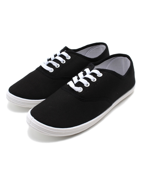 WEGO（ウィゴー）の「WEGO/キャンバススニーカー（スニーカー・レディース・ホワイト/ブラック/イエロー/ピンク/パープル・23.5/24.5）」の14枚目の写真