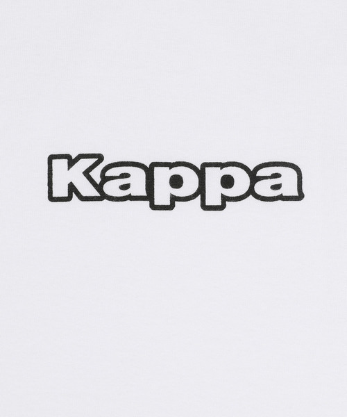 Kappa（カッパ）の「Kappa 別注 ブランドロゴ グラフィック ビッグTシャツ 半袖 ユニセックス（Tシャツ/カットソー・メンズ・ホワイト/ブラック/ベージュ/A・S/M/L/XL）」の10枚目の写真