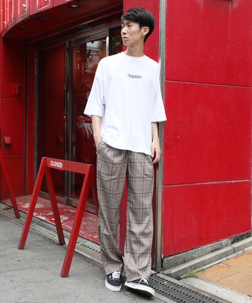 Kappa（カッパ）の「Kappa 別注 ブランドロゴ グラフィック ビッグTシャツ 半袖 ユニセックス（Tシャツ/カットソー・メンズ・ホワイト/ブラック/ベージュ/A・S/M/L/XL）」の18枚目の写真